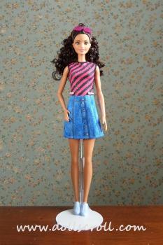 Mattel - Barbie - Fashionistas #055 - Denim & Dazzle - Tall - Poupée